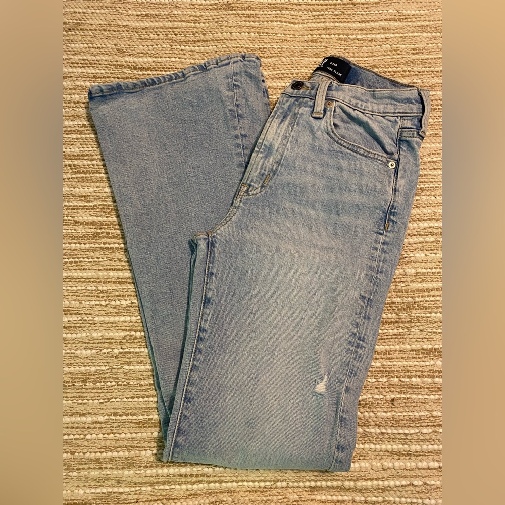 ‼️distressed 70s flare jean‼️ - Picture 5 of 11